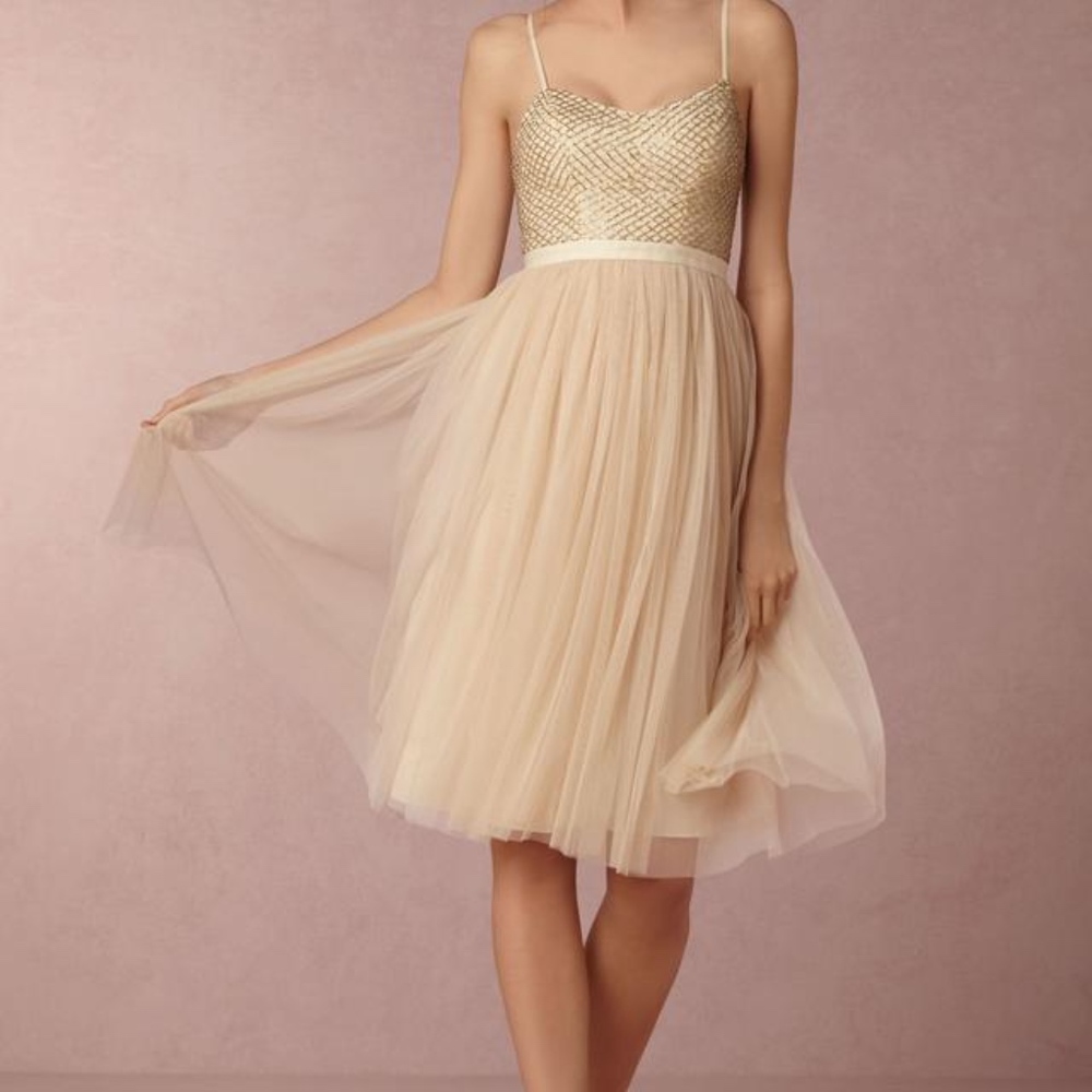 Needle & Thread Dusty Pink Bhldn Coppelia Feminine
